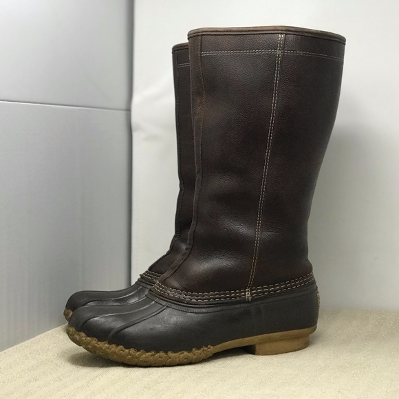 ll bean fur lined duck boots